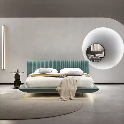 Turnell Upholstered Bed Modern Minimalist Fabric Bed