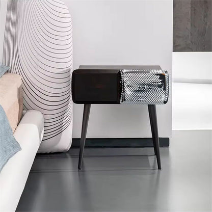 Samirt Design Craft Wood Bedside Table