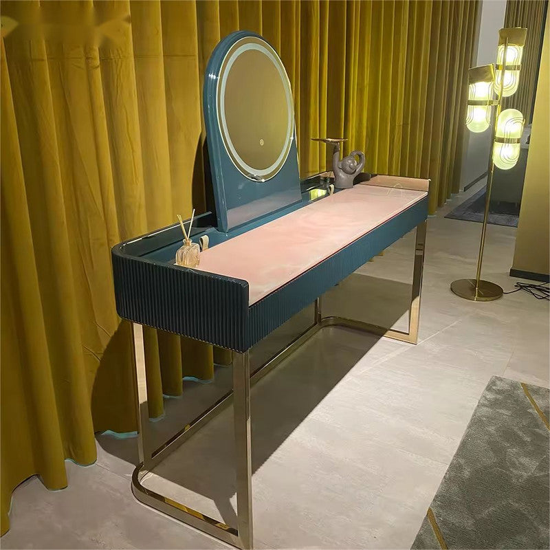 Paniey Minimalist Dressing Table Solid Wood Makeup Vanity