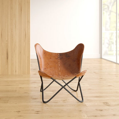 Aadhvika Leather Accent Chair